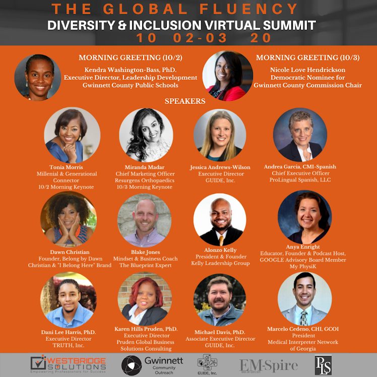 the global fluency diversity and inclusion virtual summit 2020